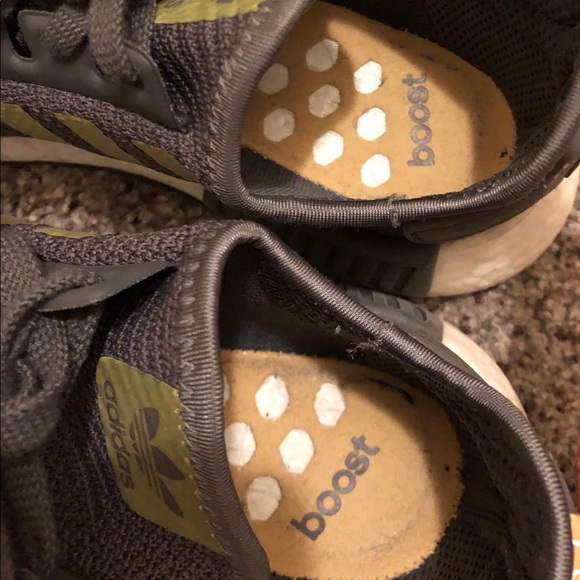 ADIDAS NMD R1 gray and gold - Picture 11 of 13